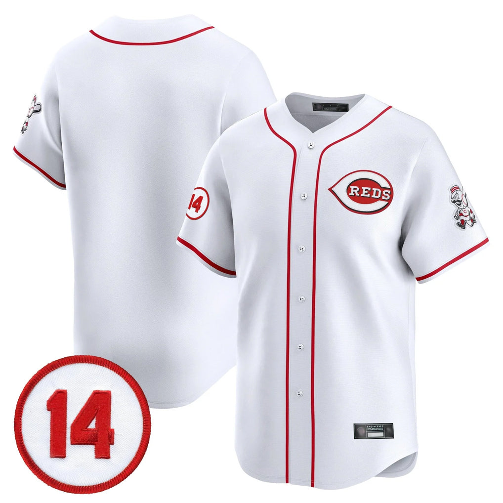 Cincinnati Reds Blank Player White HeidiMiller Vapor Premier Limited Home Stitched Jerseys