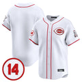 Cincinnati Reds Blank Player White HeidiMiller Vapor Premier Limited Home Stitched Jerseys