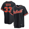 Detroit Tigers #33 Colt Keith Player Navy HeidiMiller Home Game Stitched Jerseys