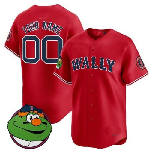 Custom Boston Red Sox Wally Vapor Premier Limited Jersey ¨C Red HeidiMiller