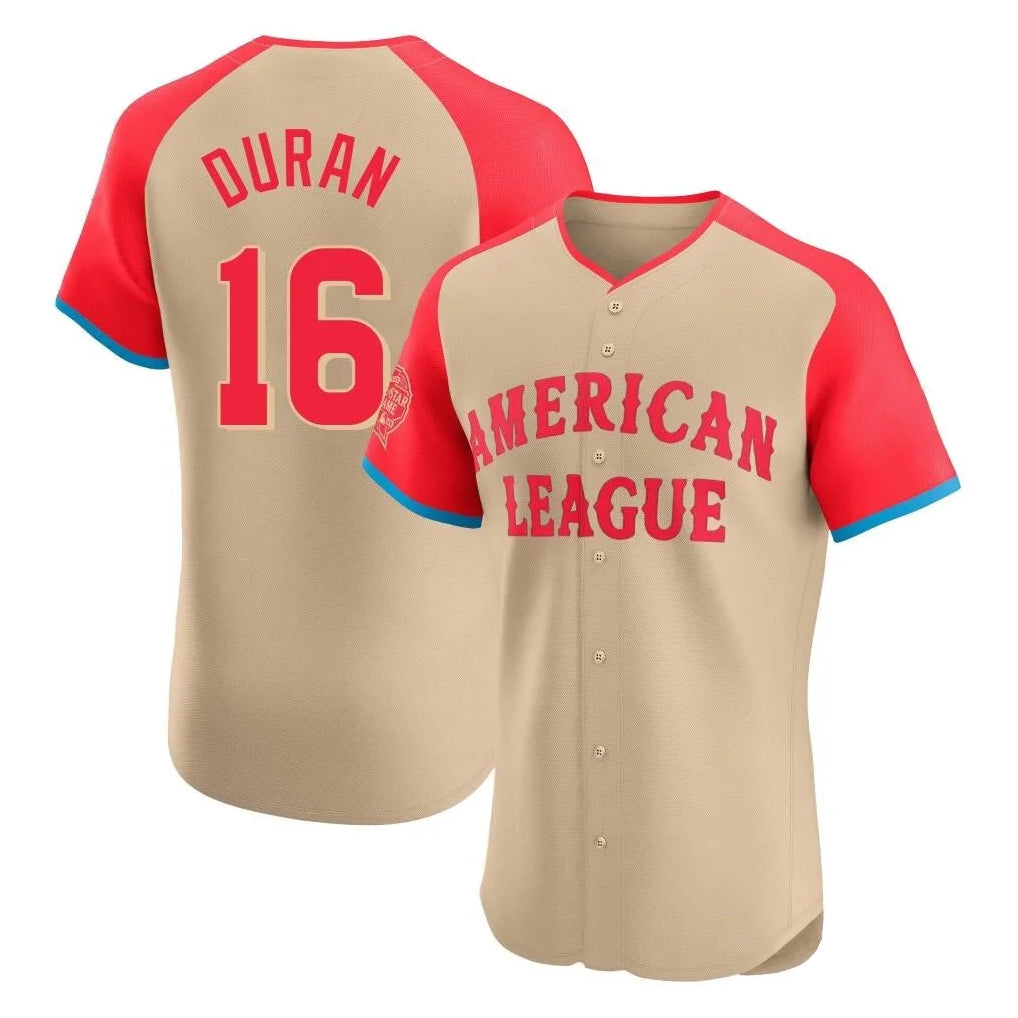 Boston Red Sox #16 Jarren Duran Player Cream HeidiMiller All-Star Short-Sleeved Limited Elite Home Game Stitched Jerseys
