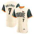 Baltimore Orioles #7 Jackson Holliday Player Cream HeidiMiller 2026 City Connect Limited Elite Home Game Stitched Jerseys