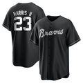 Atlanta Braves #23 Michael Harris II Player Black HeidiMiller Home Game Stitched Jerseys