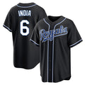 Kansas City Royals #6 Jonathan India Player Black HeidiMiller Carbon Fashion Home Game Stitched Jerseys