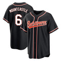 Baltimore Orioles #6 Ryan Mountcastle Player Black HeidiMiller Out Home Game Stitched Jerseys