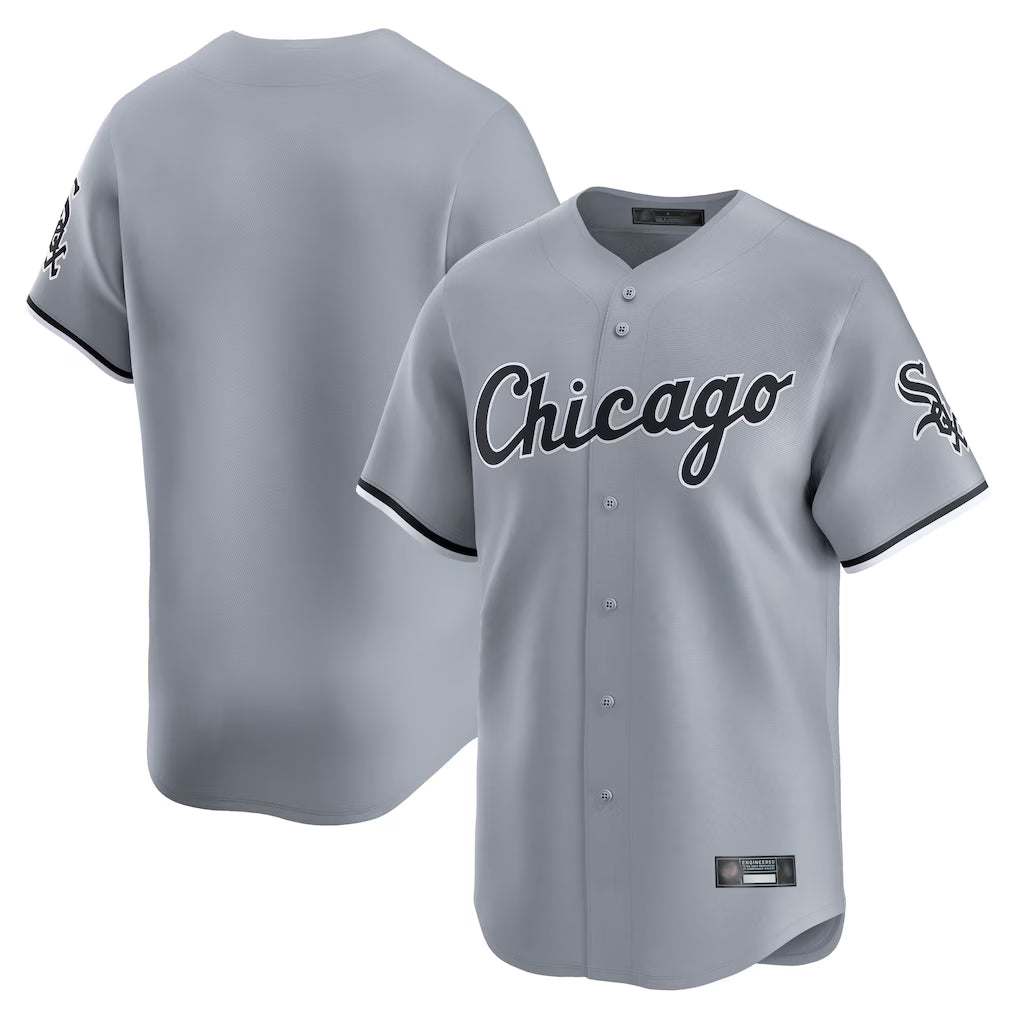 Chicago White Sox Blank Player Gray HeidiMiller Road Limited Home Stitched Jerseys