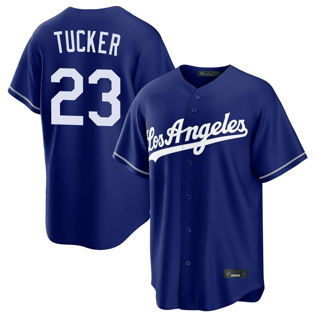Los Angeles Dodgers #23 Kyle Tucker Player Royal HeidiMiller Game Stitched Jerseys