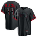 Cincinnati Reds #44 Elly De La Cruz Player Black HeidiMiller City Connect Home Game Stitched Jerseys