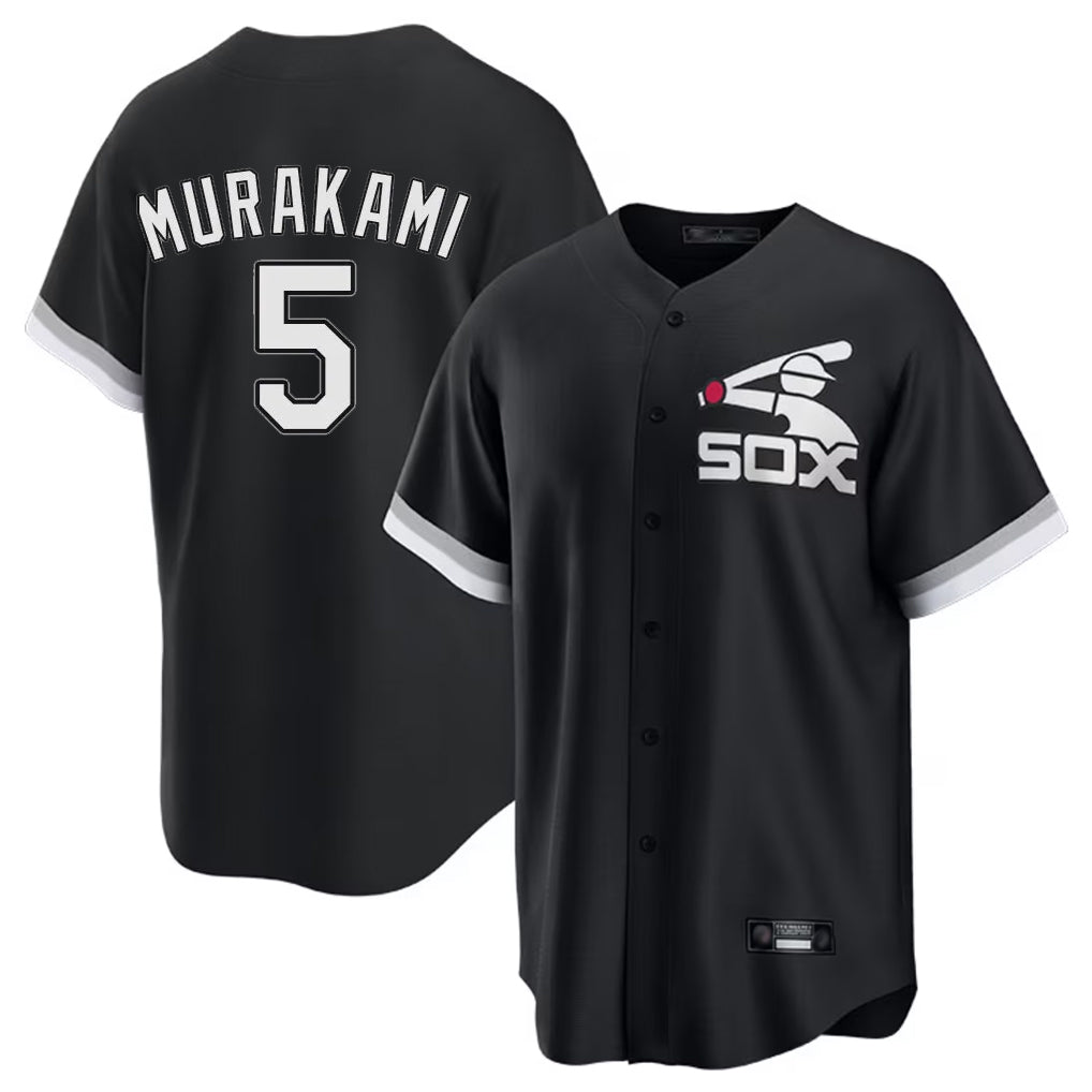Chicago White Sox #5 Munetaka Murakami Player Black HeidiMiller Spring Training Game Stitched Jerseys
