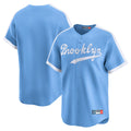 Los Angeles Dodgers Blank Player Light Blue HeidiMiller Cooperstown Collection Limited Stitched Jerseys