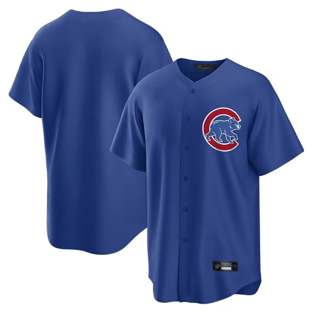 Chicago Cubs Royal HeidiMiller Home Game Blank Player Stitched Jerseys