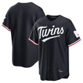 Minnesota Twins Blank Player Navy HeidiMiller Home Game Stitched Jerseys