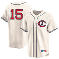 Chicago Cubs #15 Carson Kelly Player Cream HeidiMiller Field of Dreams Limited Home Game Stitched Jerseys