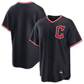 Cleveland Guardians Blank Player Navy HeidiMiller Home Game Stitched Jerseys