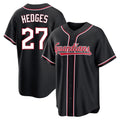 Cleveland Guardians #27 Austin Hedges Player Black HeidiMiller Fashion Out Home Game Stitched Jerseys