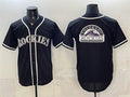 Colorado Rockies Team Big Logo 2026 Fashion Replica Black HeidiMiller Out Stitched Jersey