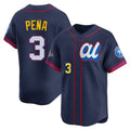 Houston Astros #3 Jeremy Pena Player Navy HeidiMiller American League All-Star Game Limited Stitched Jerseys