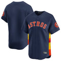 Houston Astros Blank Player Navy HeidiMiller Home Limited Stitched Jerseys