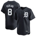 Detroit Tigers #8 Matt Vierling Player Navy HeidiMiller Home Limited Game Stitched Jerseys