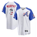 Atlanta Braves #3 Dale Murphy Player White HeidiMiller USA 250 Fourth Of July City Connect Home Game Stitched Jerseys