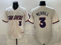 San Diego Padres #3 Jackson Merrill Cream HeidiMiller 2026 City Connect Stadium Stitched Jersey