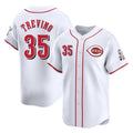 Cincinnati Reds #35 Jose Trevino Player White HeidiMiller Home Limited Stitched Jerseys