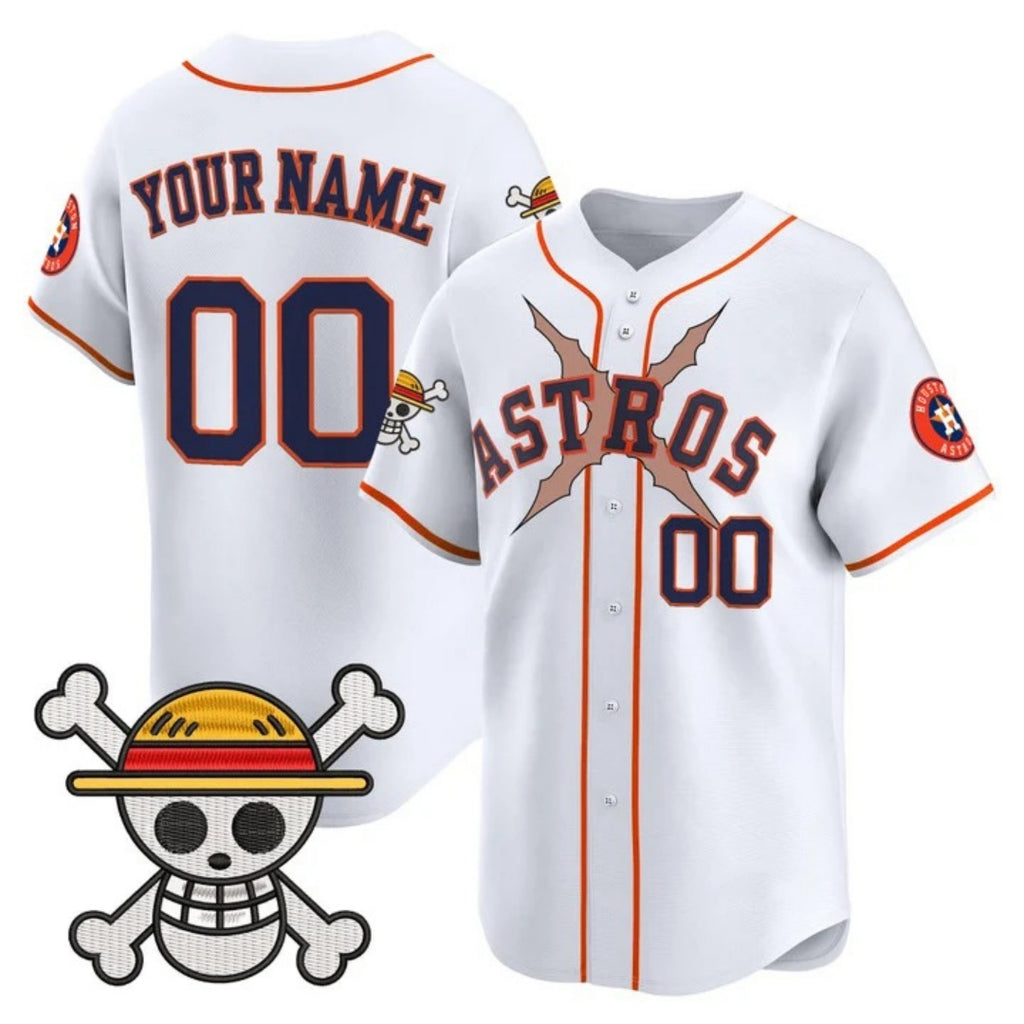 Custom Houston Astros x One Piece White HeidiMiller Vapor Premier Limited Jersey - Stitched