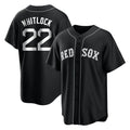 Boston Red Sox #22 Garrett Whitlock Player Black HeidiMiller Home Game Stitched Jerseys