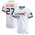 Houston Astros #27 Jose Altuve Player White HeidiMiller City Connect Limited Elite Home Stitched Jerseys