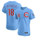Chicago Cubs #18 Shota Imanaga Player Light Blue HeidiMiller Limited Elite Home Stitched Jerseys
