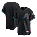 Arizona Diamondbacks Black HeidiMiller Throwback Cooperstown Limited Home Blank Player Stitched Jerseys