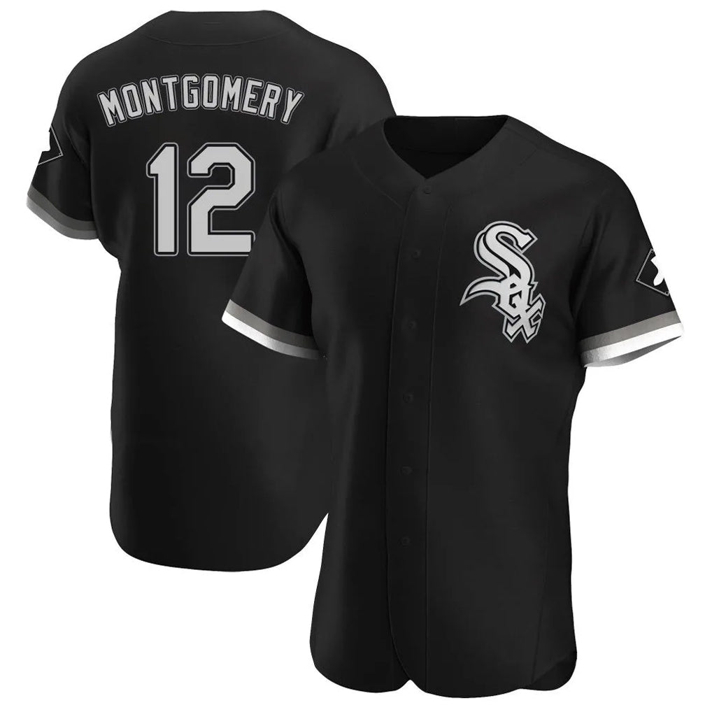 Chicago White Sox #12 Colson Montgomery Player Black HeidiMiller Limited Elite Home Stitched Jerseys