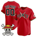 Custom San Francisco Giants x One Piece Red HeidiMiller Vapor Premier Limited Jersey - Stitched